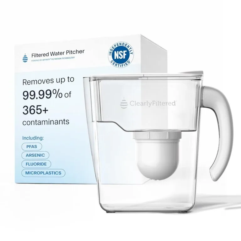 Water Pitcher with 3-Stage Advanced Filtration