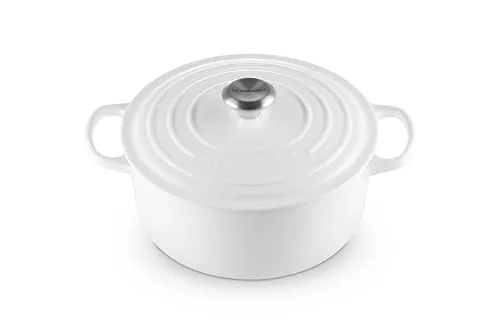 Signature Enameled Cast Iron Dutch Oven, 5.5 qt