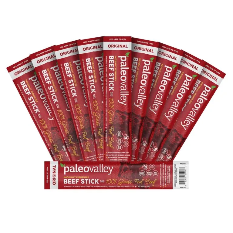 100% Grass Fed Beef Sticks – Original