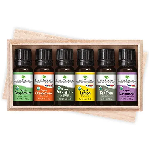 Top 6 Organic Essential Oils Set