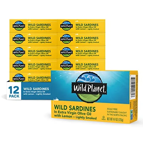 Wild Sardines in Extra Virgin Olive Oil