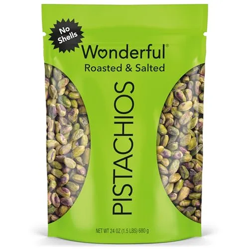 No Shells Roasted & Salted Pistachios